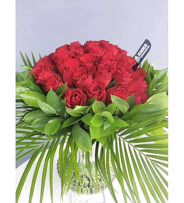 Özel Gül Demeti - Kırmızı